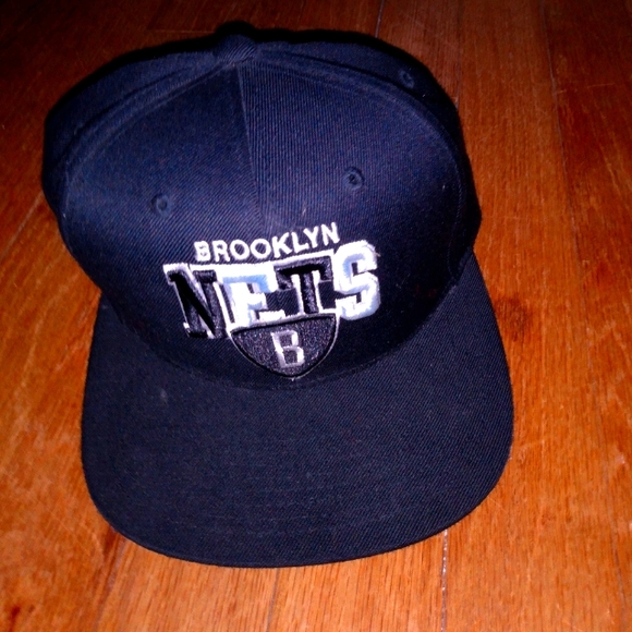 Mitchell and Ness Brooklyn Nets Snapback Near Mint - Picture 1 of 2